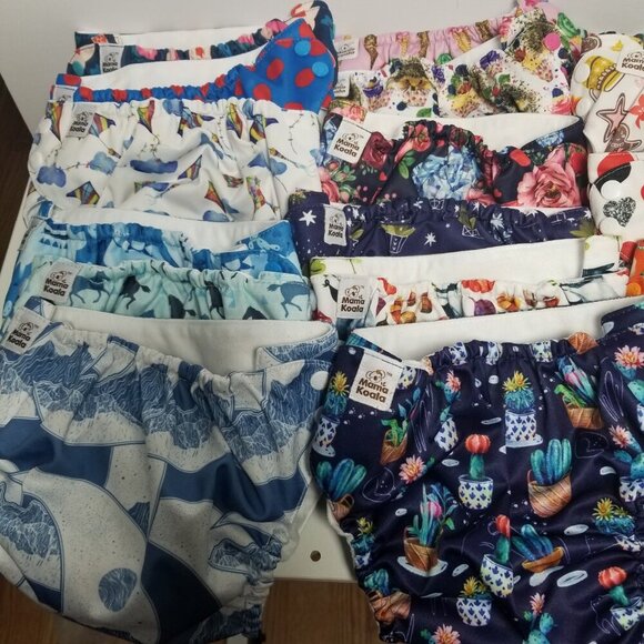 Mama Koala Adjustable Cloth Diapers and Inserts - Picture 2 of 7
